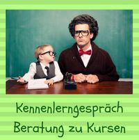 Kennenlerngespräch und Beratung zu Kursen